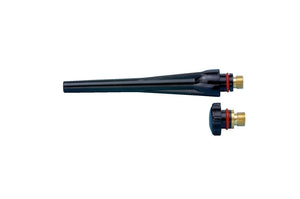 Brennerkappe BRENNKA-LANG mit 122 mm Länge, hitzebeständig und ergonomisch gestaltet.