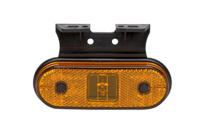 LED light fixture with a sleek design, suitable for 24V installation in six units.