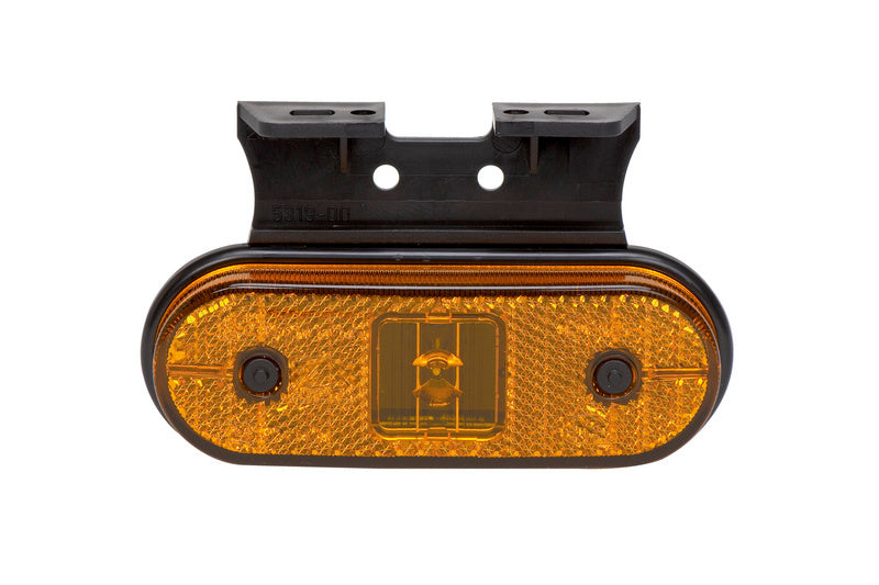 LED light fixture with a sleek design, suitable for 24V installation in six units.