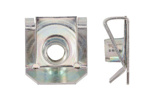 Robuste Blechmutter aus Zink-Nickel mit M5-Gewinde für BMW-Fahrzeuge, VP 1000 Einheit.