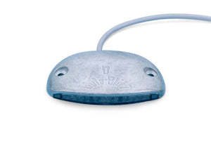 LED safety light for vehicle loading with blinking function, designed for 24V use.