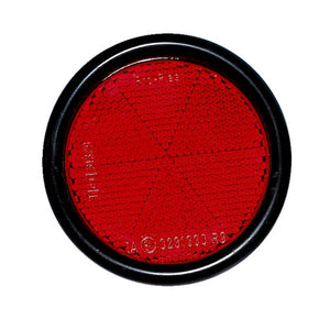 Red rotatable screw with a diameter of 90mm, packaged in a set of ten units.