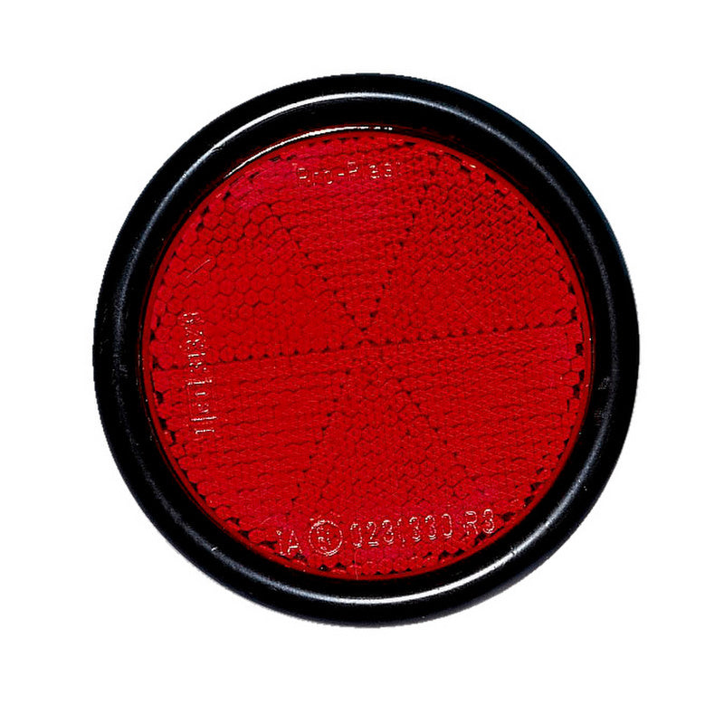 Red rotatable screw with a diameter of 90mm, packaged in a set of ten units.