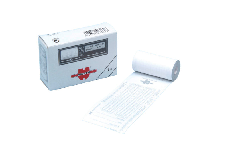 Bild des THERMPAP-F.DIAGRSHB-DGT-8M VP 3 Einheiten mit robustem Design und praktischer Verpackung.