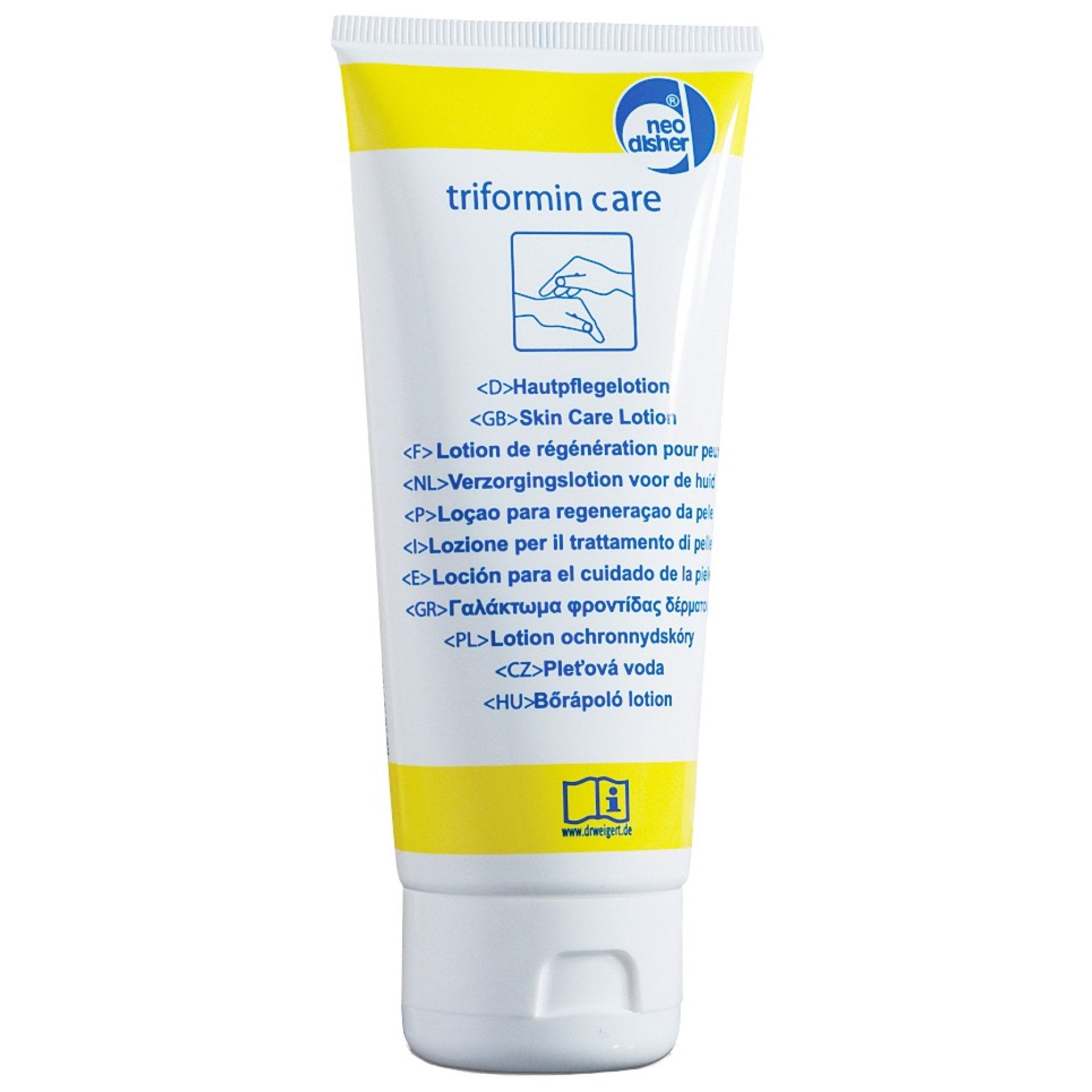 Feuchtigkeitscreme Triformin Care 100ml Tube – M24 Dr. Weigert