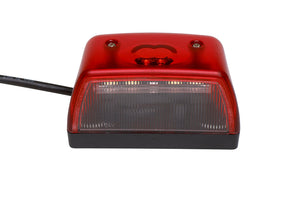 LED light connector with a 0.5 meter cable, designed for 24V systems.