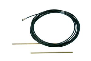 Transparenter Seele PTFE Schlauch für Schlauchpakete, chemikalien- und hitzebeständig.