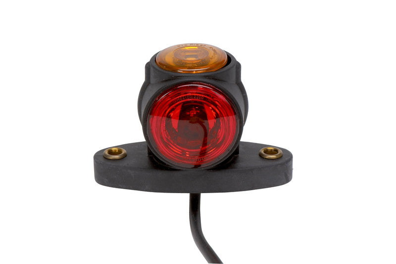 Zwei flexible LED-Leuchten LEUCHT-UMRISS-III für 12/24 Volt mit modernem Design.