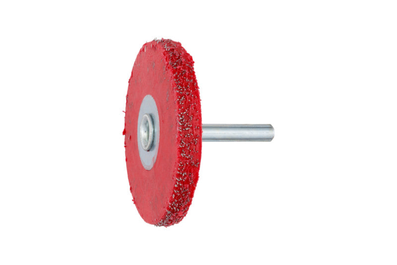 Schaftrundbürste Bohrmaschine SHFTRDBURST mit ergonomischem Griff und mehreren Bürstenaufsätzen