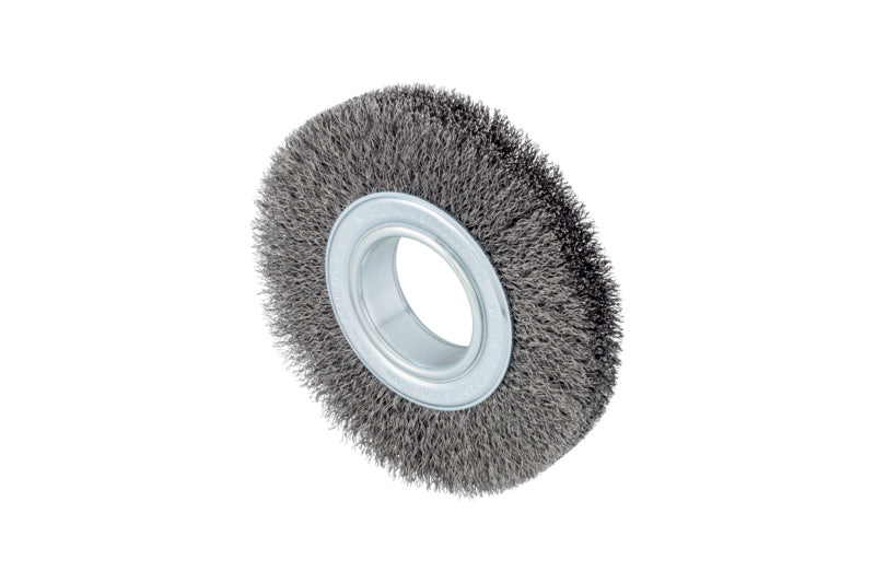 Rundbürste Schleifbock RDBURST mit ergonomischem Griff und robustem Design für Schleifen und Polieren.