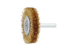 Schaftrundbürste Bohrmaschine SHFTRDBURST mit ergonomischem Griff und wechselbaren Bürstenaufsätzen.