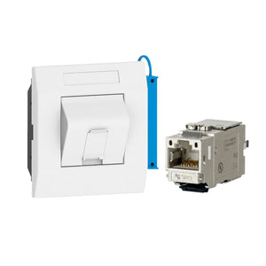 Brüstungskanal-Zubehör EINBAUEINH-DATENTECHNIK-R9010 aus robustem Material für Kabelverlegung