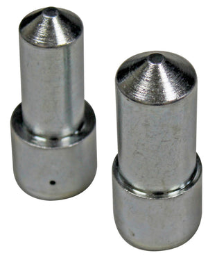Mechadraulik spindle set with 20 to 24 millimeter diameter components in metallic finish