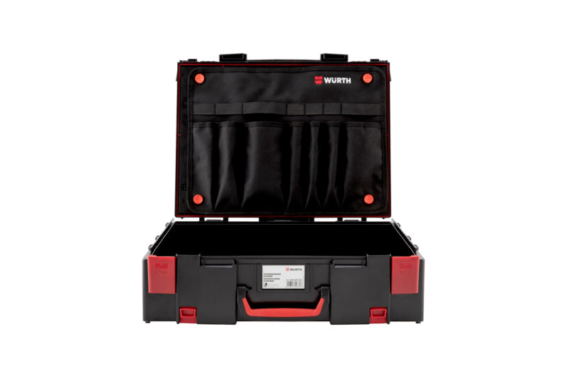 System-Koffer Sortiment/Set-SYSKOFFR-SET 8.4.3-M.DECKELTASCHE     Verpackungsinhalt    1 Einheit