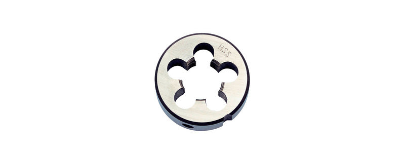 Schneideisen SHNDEIS HSS DIN223 aus hochwertigem Stahl zum Schneiden von Innengewinden.