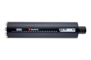 Diamantbohrkrone BOKRO DIA LS mit geschliffenen Diamantsegmenten für präzises Bohren.