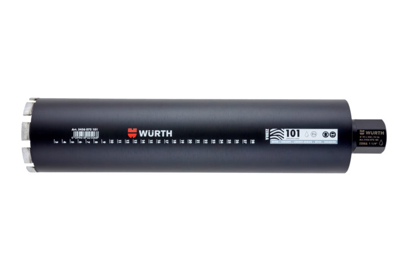 Diamantbohrkrone BOKRO DIA LS mit geschliffenen Diamantsegmenten für präzises Bohren.