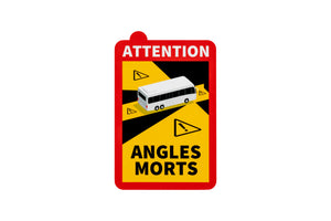 Aufkleber für toten Winkel am Bus, vertikal, 17x25 cm, 50 Stück Verpackung