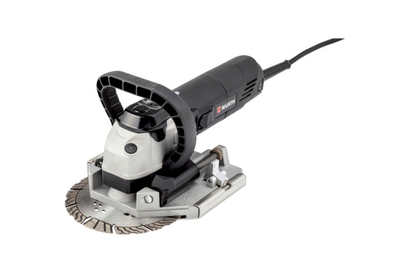 Elektro Fugenfräse FUGFRS mit ergonomischem Design und variablem Drehzahlanpassungssystem.