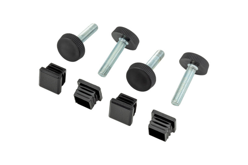 Stehleiter Griff-Set mit rutschfester Oberfläche und ergonomischem Design für verbesserte Sicherheit.