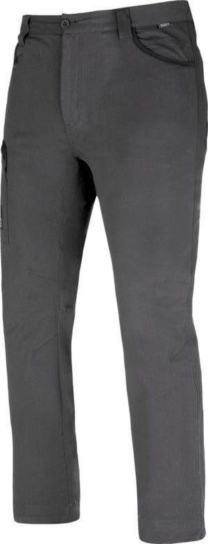 Anthrazitfarbene Arbeitshose-Bundhose Fusion mit praktischen Taschen und ergonomischem Schnitt.