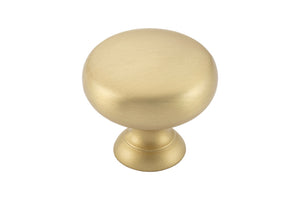 Runder Möbelknopf mit elegant schimmernder Oberfläche für Schränke und Schubladen.