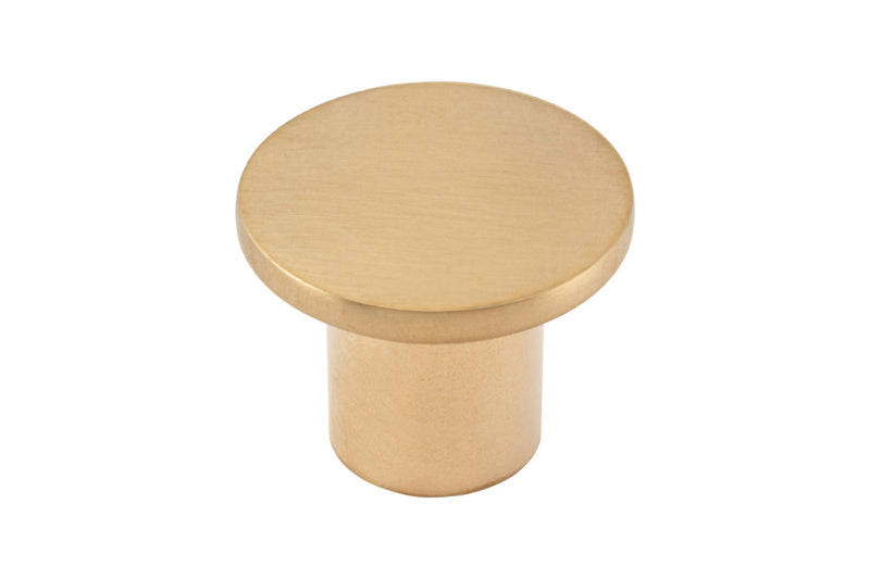 Runder Möbelknopf mit elegant schimmernder Oberfläche in modernem Design.