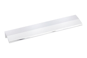 Aluminium Möbel-Griffleiste GRF-MG-AL mit modernem, minimalistischen Design und vorgebohrten Löchern.