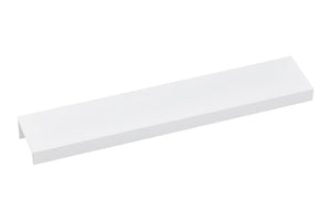 Aluminium Möbel-Griffleiste GRF-MG-AL mit modernem, minimalistischem Design und verdeckten Schrauben.