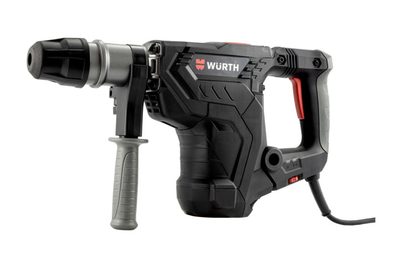 Bohr- und Meißelhammer Elektro mit robustem Design und ergonomischem Griff, ideal für verschiedene Anwendungen.