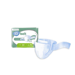 iD Belt Super Inkontinenz Gürtel Größe L mit doppelter Saugkern-Technologie und verstellbarem Gurtsystem, 14 Stück