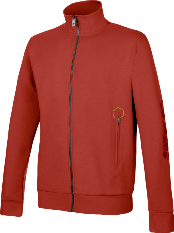 Sweatjacke-SWEATJACKE FUSION KUPFERROT XXL     Verpackungsinhalt    1 Einheit