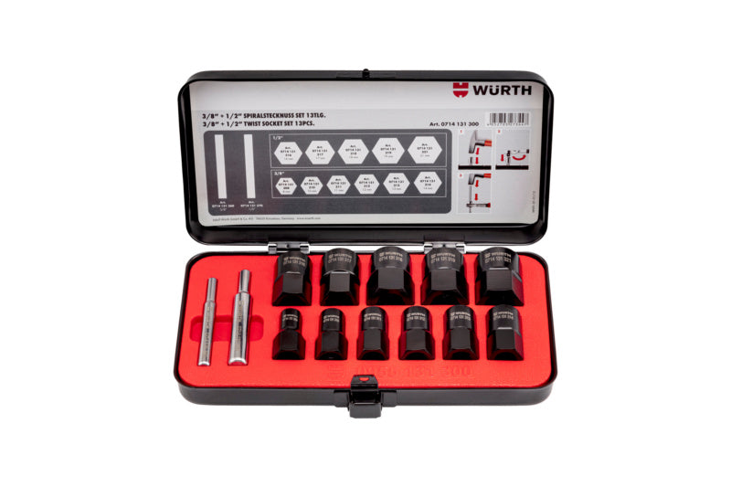 Spiralnuss Sortiment/Set-SPRLNUSS-SET-13TLG     Verpackungsinhalt    1 Einheit