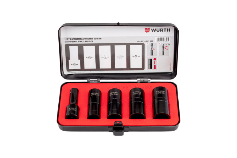 Spiralnuss Sortiment/Set-SPRLNUSS-SET-DB-5TLG     Verpackungsinhalt    1 Einheit