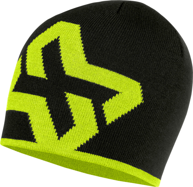 Schwarze Kapuzenmütze mit flexiblem Sitz und atmungsaktivem Material für vielseitigen Gebrauch.