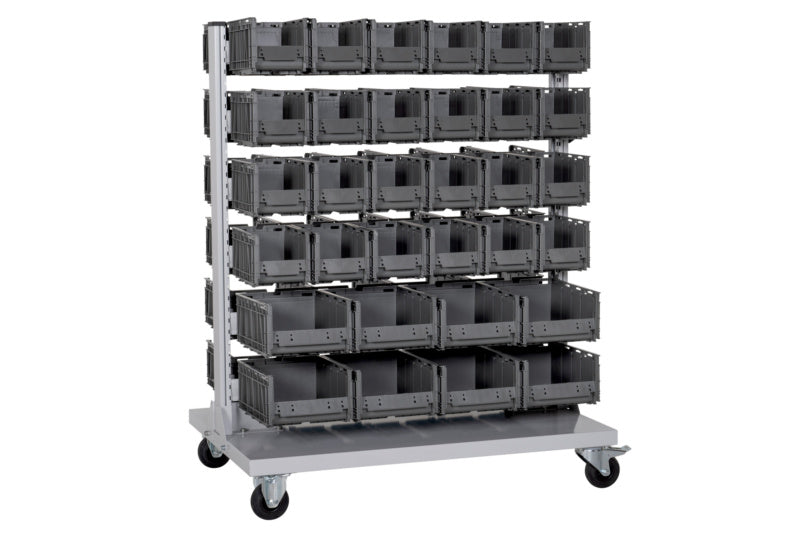 Fahrwagen System-Lagerbox- FAHRWG-SYSLGRBOX-48XGR1-16XGR2     Verpackungsinhalt    1 Einheit