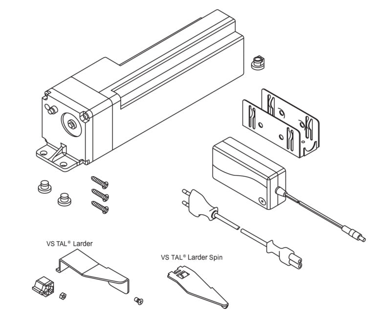 Hochschrankauszug für die Küche, robustes Design mit ergonomischen Werkzeugen für Handwerker.