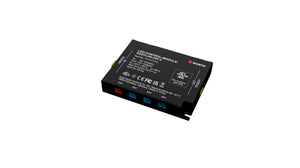 Bild des STEURNG-MODUL-EASYLUX-24V-3, einem kompakten Steuerungsmodul für 24V-Beleuchtung.