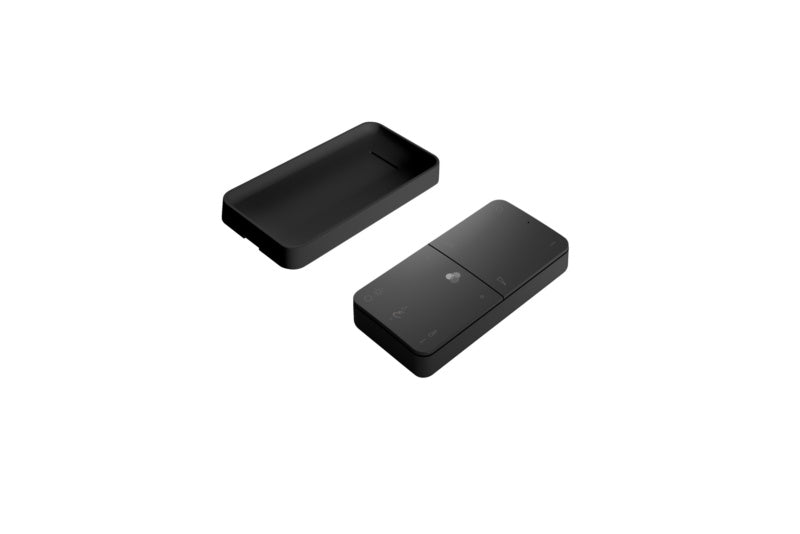 RGB LED remote control switch with sleek design and multiple color options.