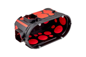 Zehn Einheiten des GERVERBDO-UP-DP-LUFTDI-M.SHR mit 63 mm Höhe und 60 mm Durchmesser.