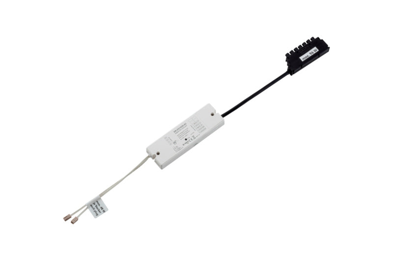 Kompakter Zigbee RGBW Controller für 24V LED-Beleuchtung bis 96 Watt Leistung.