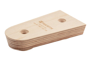 Holzverbinder HOVERB in verdecktem Design, 150 mm x 68 mm x 25 mm, für stabile Holzverbindungen.