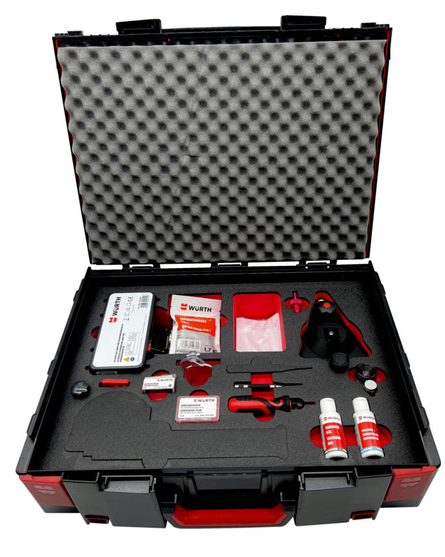 Scheibenreparatur Sortiment/Set-STNSHLGREPSYS-SET-AUTM-31TLG     Verpackungsinhalt    1 Einheit