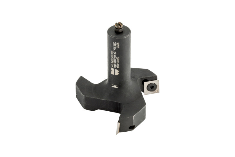 Planfräser mit 80 mm Durchmesser, 20 mm Schneidenformat und Hartmetallbeschichtung.