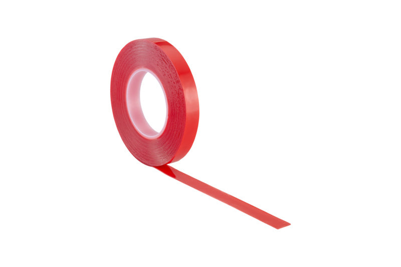 Transparentes doppelseitiges Befestigungsband 12 mm breit und 10 Meter lang in Rolle