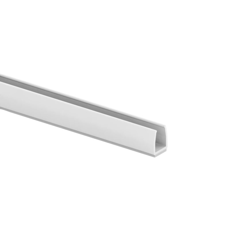 Leitungsführungskanal-LFK in neutraler Farbe, ideal für die Kabelorganisation und -sicherheit.