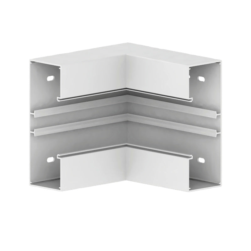 Brüstungskanal-Zubehör INECK-F.BRK-BR80 in robustem Design für Kabelintegration und Montage.