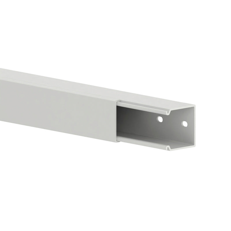 Leitungsführungskanal-INSTLKNL in neutraler Farbe, ideal für Kabelorganisation und Schutz.