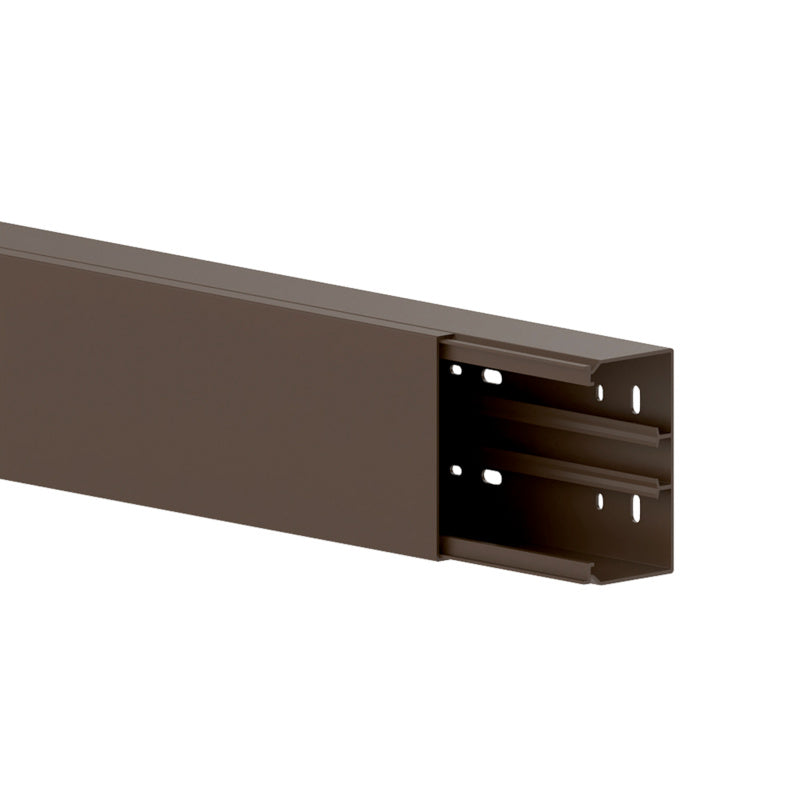 Acht Einheiten sepia-brauner Zuschnitte in 60x110 mm Größe für kreative Projekte.