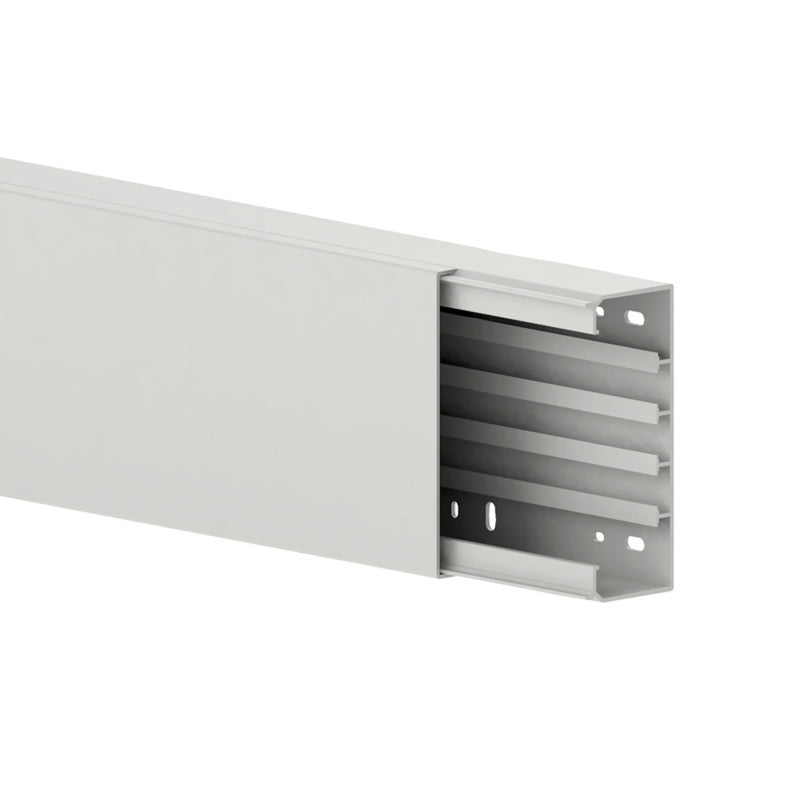 Lichtgraue Bauplatte 60x150mm, 8 Einheiten, robust und vielseitig für Bauprojekte.